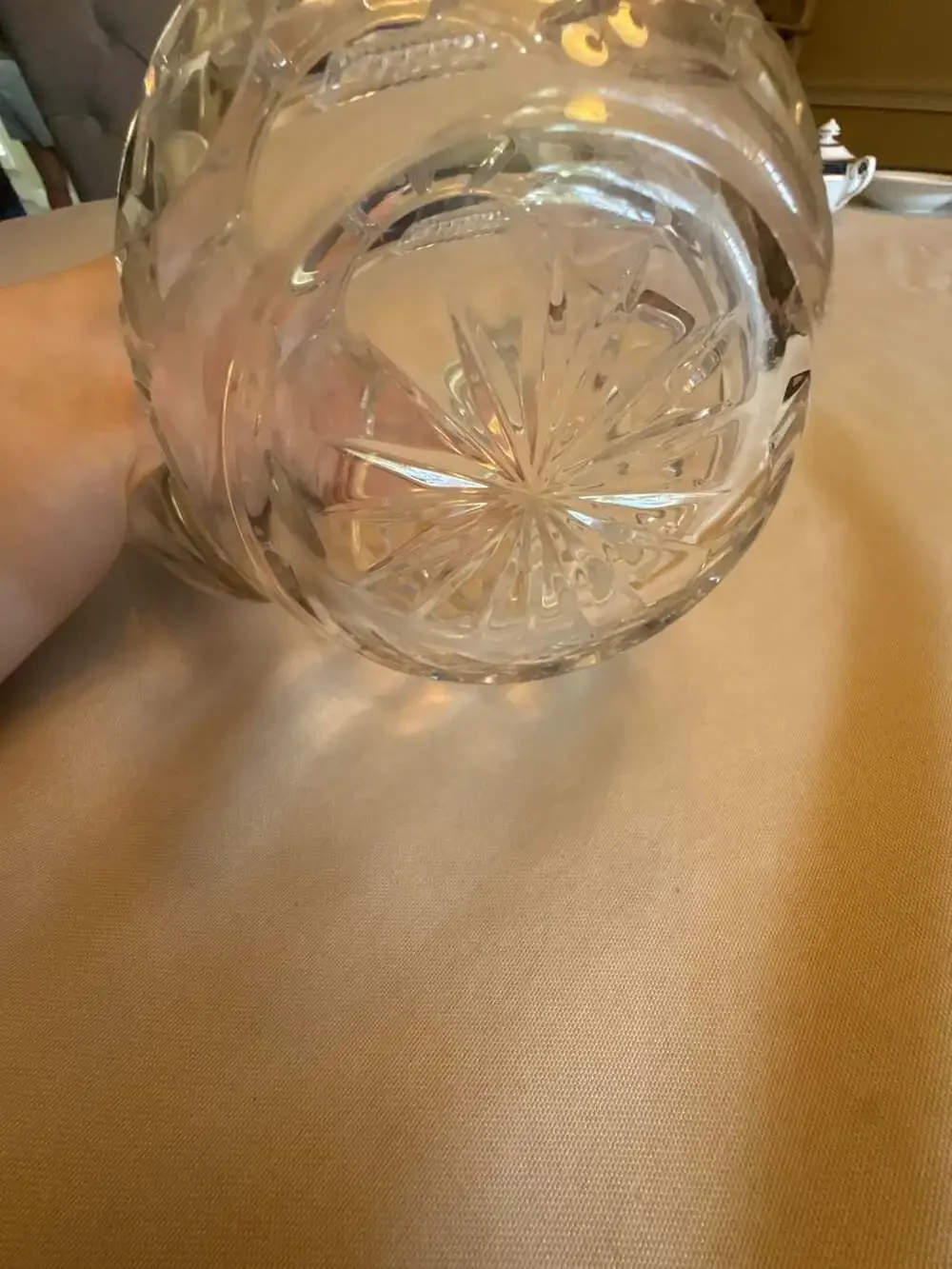 Waterford Queen Cut Crystal Water Pitcher